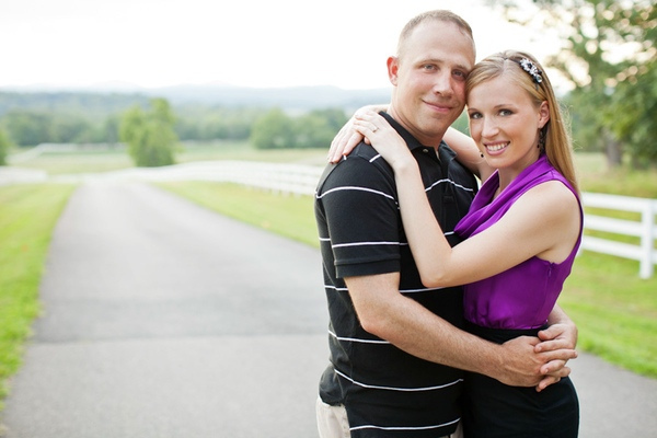 Engagement Shoot at Mount Ida Farm