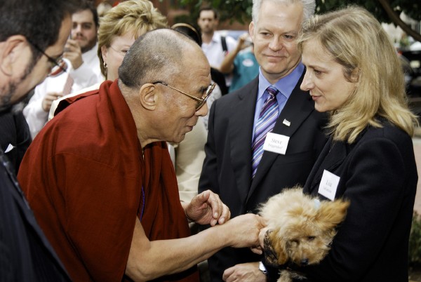 No, You Can’t Kiss the Dalai Lama