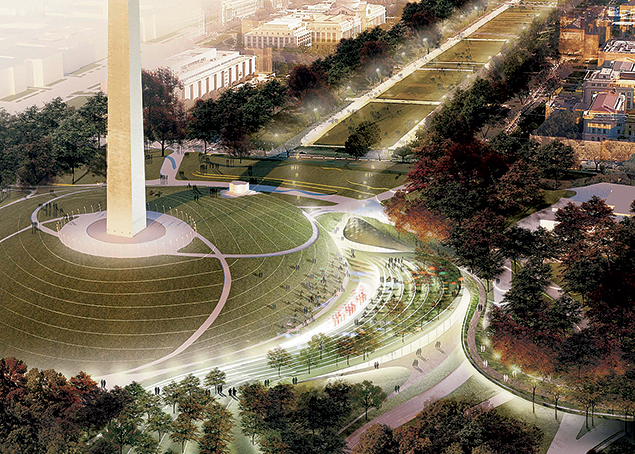 Two Crazy Visions of the National Mall in 2050 - Washingtonian
