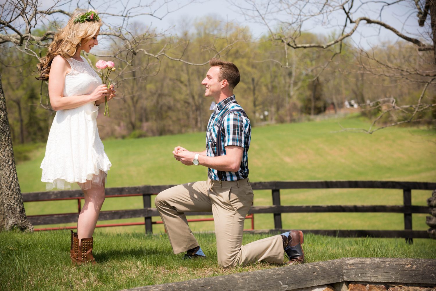 This Groom-to-be Proposed During Their Engagement Photo Shoot