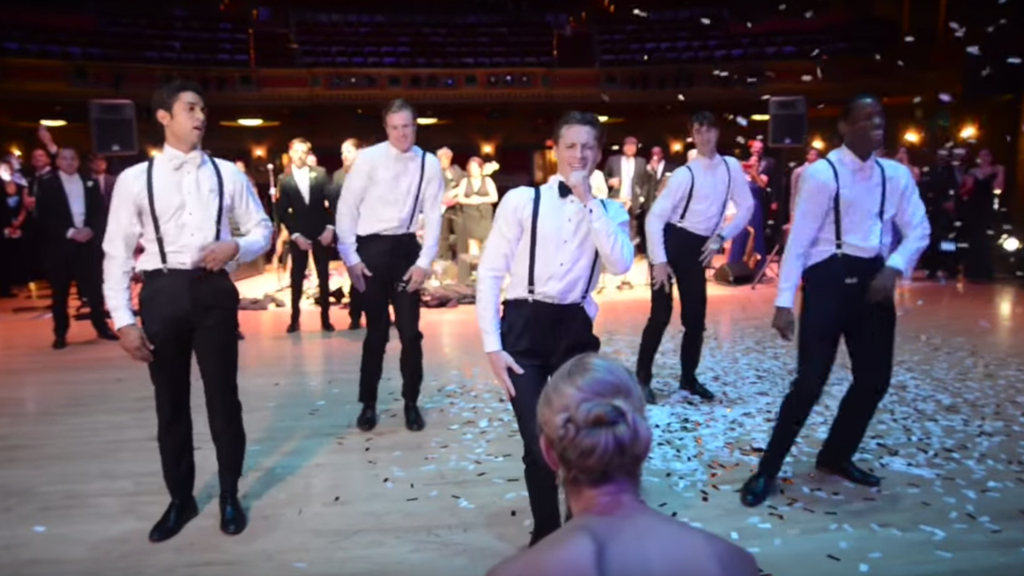 This Dancer Groom Pulled Out All the Stops to Impress His Ballerina Bride