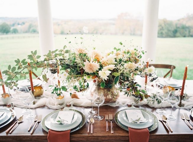 This Fall Wedding Inspiration is Everything We Want Our Thanksgiving to ...