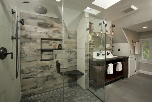 industrial-bathroom - Washingtonian industrial-bathroom