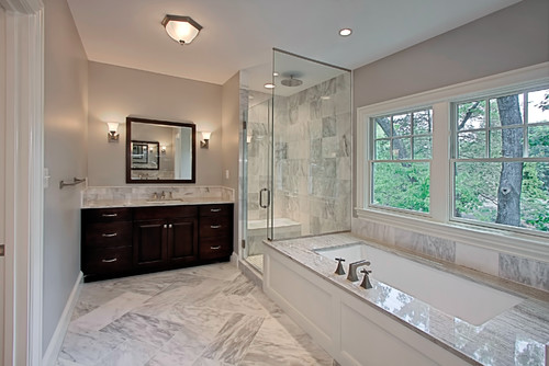 traditional-bathroom - Washingtonian traditional-bathroom