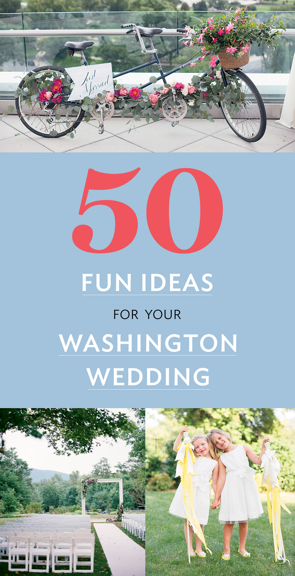 50 Clever Wedding Ideas to Make Your Big Day Stand Out