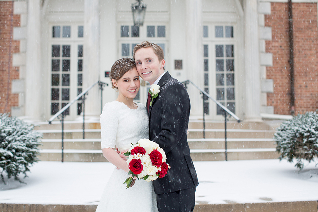blizzard-wedding-3 - Washingtonian blizzard snow storm wedding