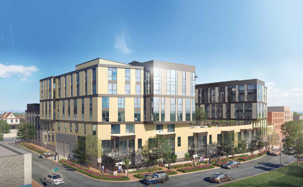 dcwaterfront_anacostia - Washingtonian Rendering courtesy of Four Points Development and Curtis Investment Group.
