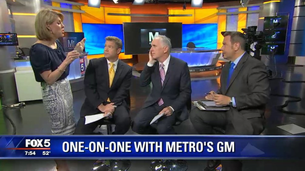 Fox 5’s Big Interview With Metro GM Paul Wiedefeld Was Really All About Fox 5