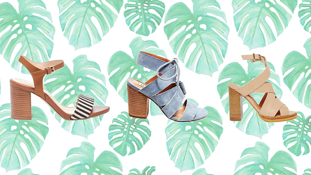 13 Pairs of Stacked Heel Sandals You'll Wear Every Day This Summer -  Washingtonian