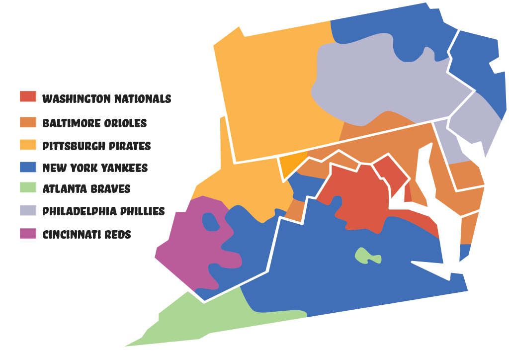 washington-nationals-baseball-wheres-nats-country-map - Washingtonian washington nationals baseball washington-nationals-baseball-wheres-nats-country-map
