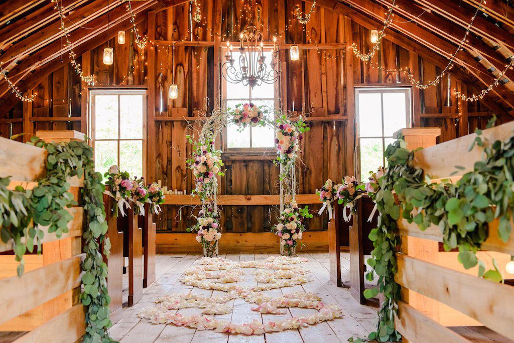 Graff Barn Reception Lavish Barn Wedding Twinkle Light Barn