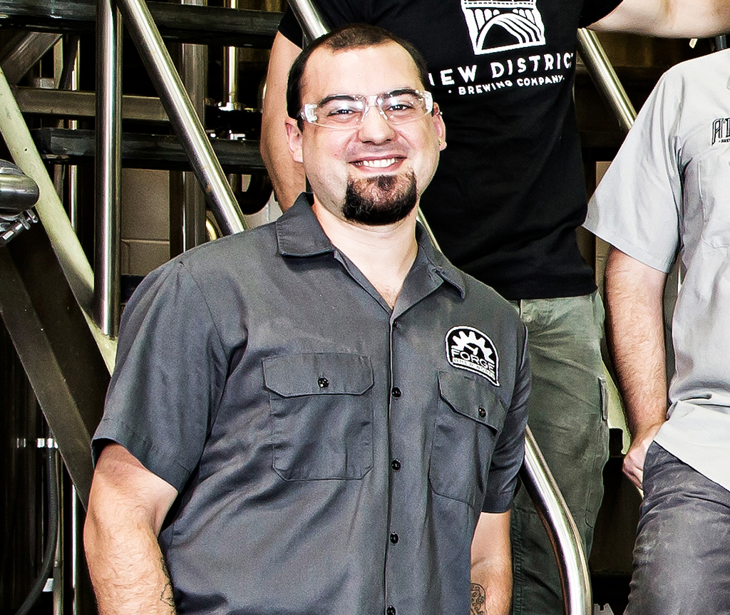 Matt Rose, founder of Forge Brew Works.