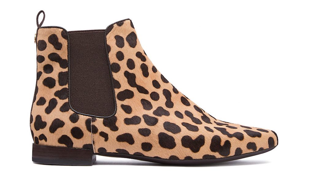 Leopard-print booties - Washingtonian Leopard-print booties