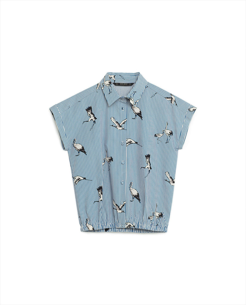 Bird blouse - Washingtonian Bird blouse
