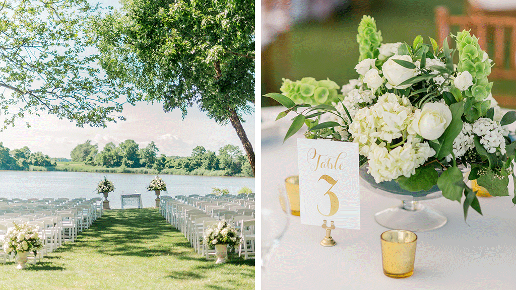 The Groom Arrived By Boat to This Eastern Shore Wedding at His Childhood Home