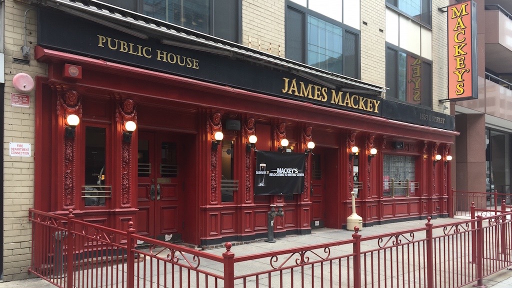 Mackey’s Public House Is Moving To Metro Center