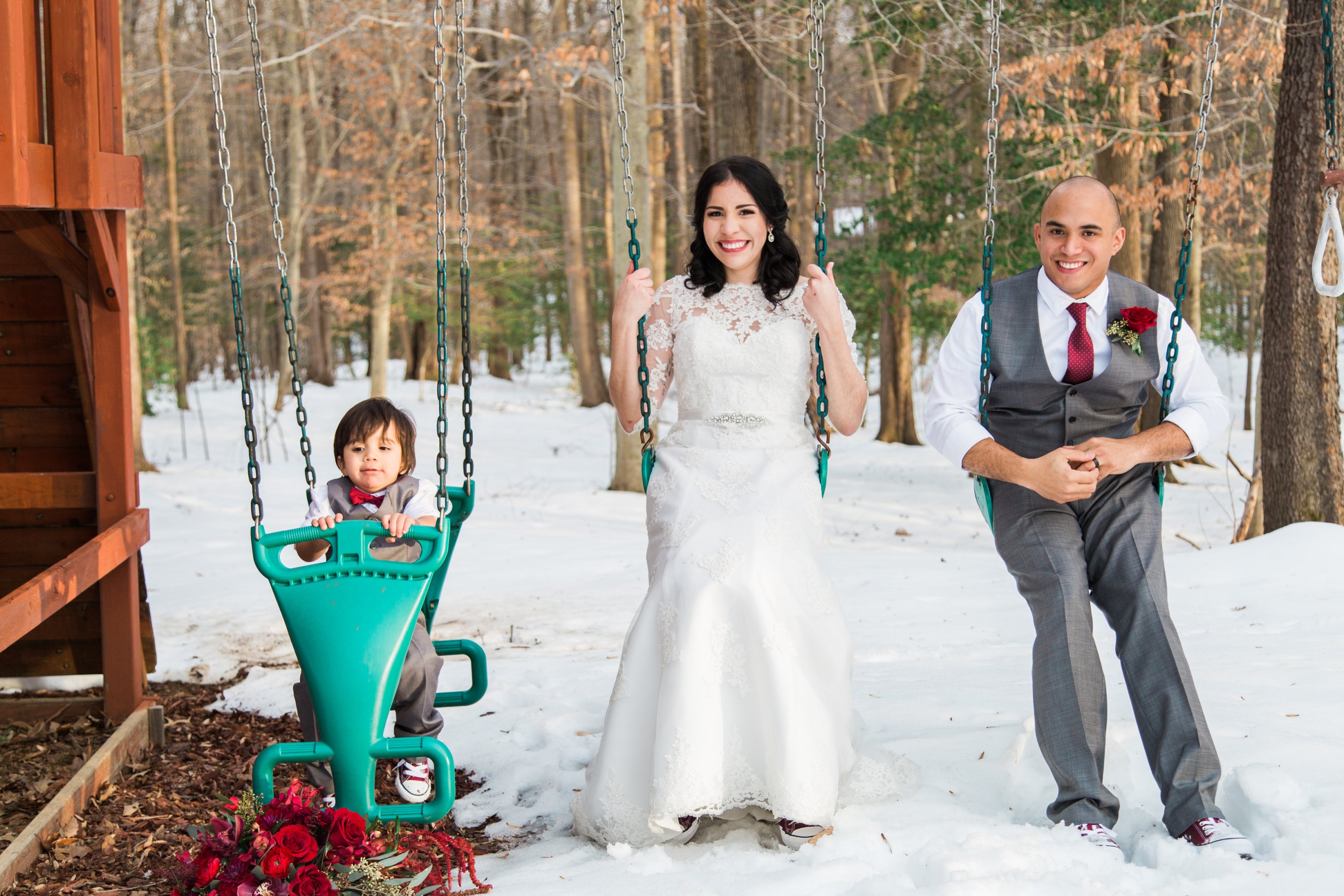 Carla and Carlos 26 - Washingtonian Carla Torres Carlos Rodriguez Alicia Wiley Photography Snow Day