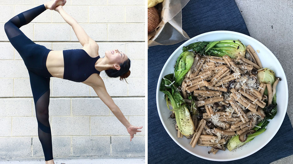 Asian Noodles and Mushroom Pasta: What a CorePower Yoga Instructor Eats in a Day