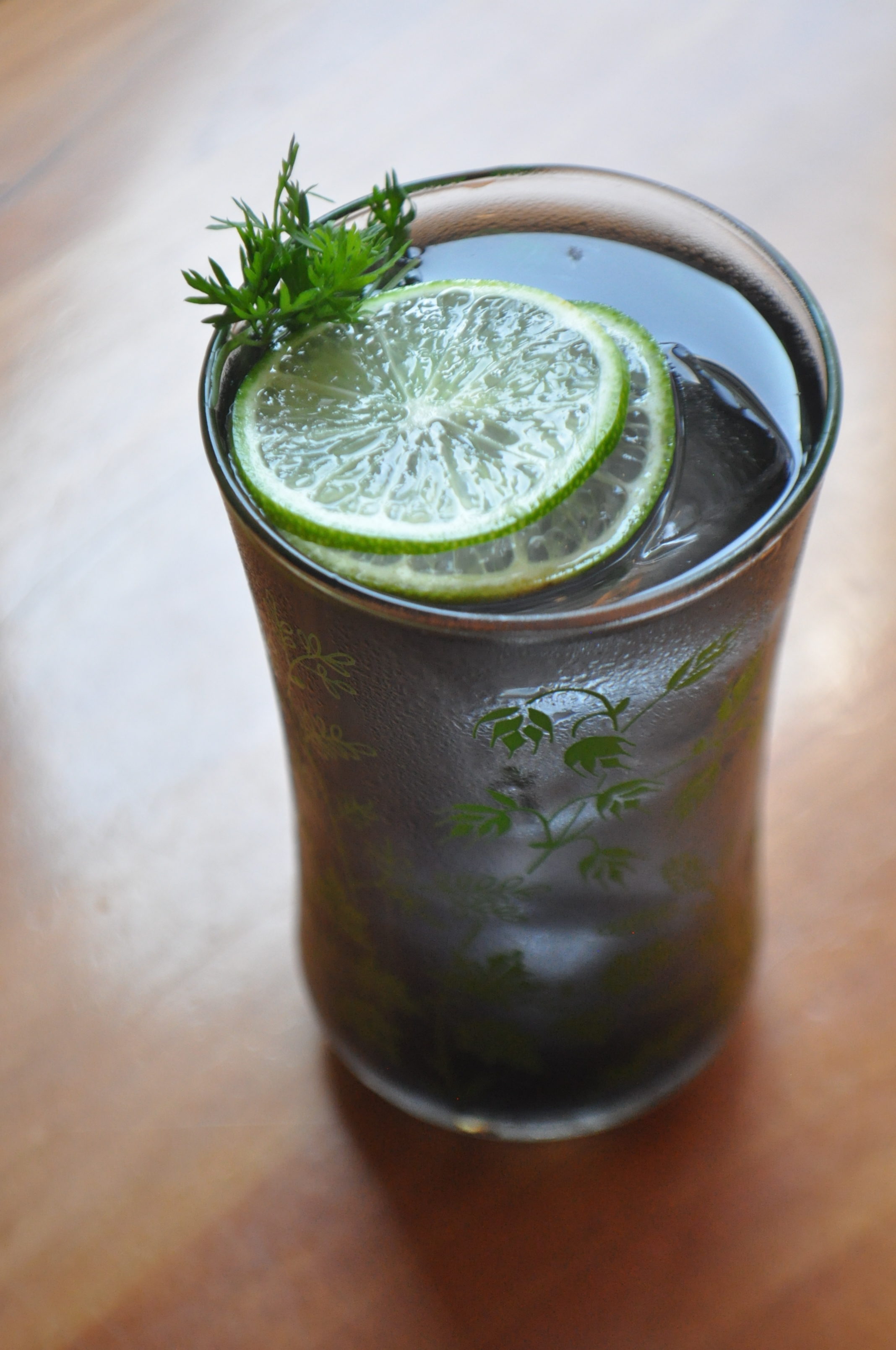 activated charcoal cocktail Himitsu - Washingtonian