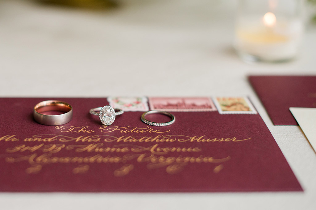 View More: https://kimberlyflorence.pass.us/washingtonian-print-submission - Washingtonian dc bride Matt Musser Adeline Blake chipotle first date meridian house wedding