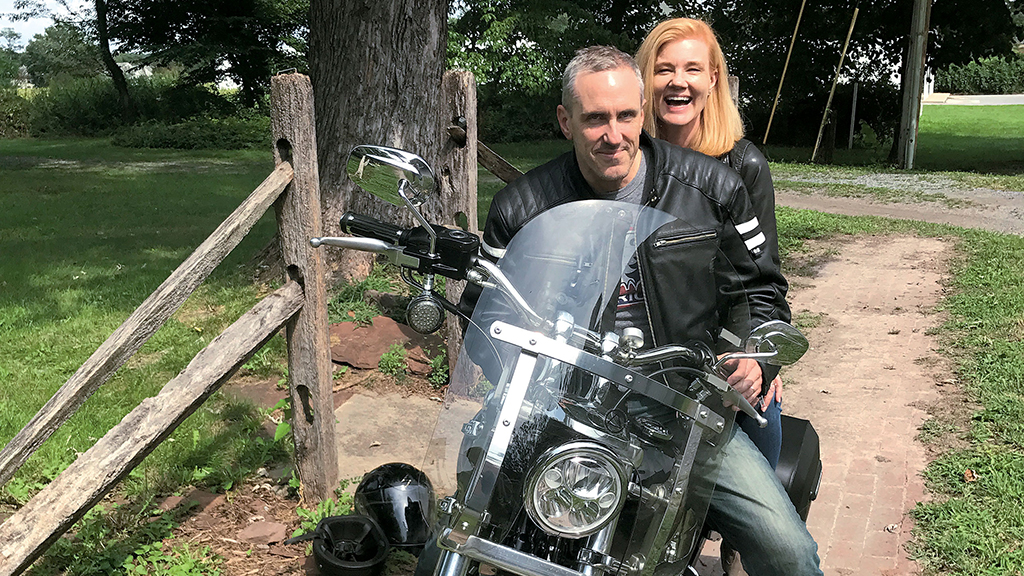 Those Two Middle-Aged Empty-Nesters Rocketing Through Maryland and West Virginia on a Harley? Yeah, That’s Me and My Husband.