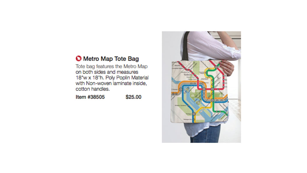 METRO TOTE - Washingtonian