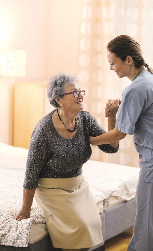 Helping hand to senior women at home - Washingtonian