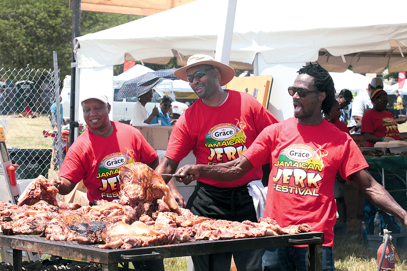 JerkFest - Washingtonian Photograph of Grace Jamaican Jerk Festival by Ajamu.
