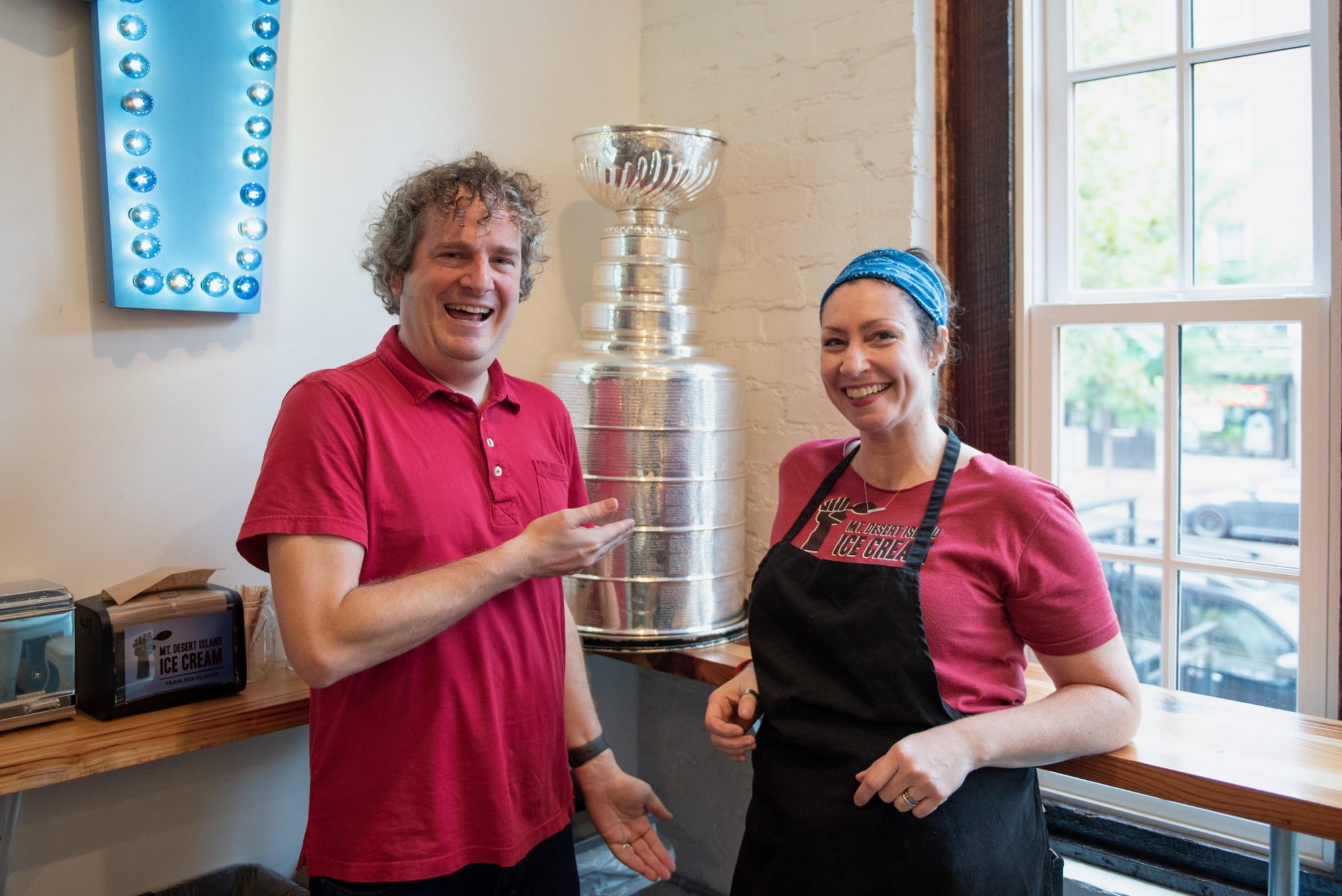 The Stanley Cup Made a Stop at Mount Desert Island Ice Cream - Washingtonian