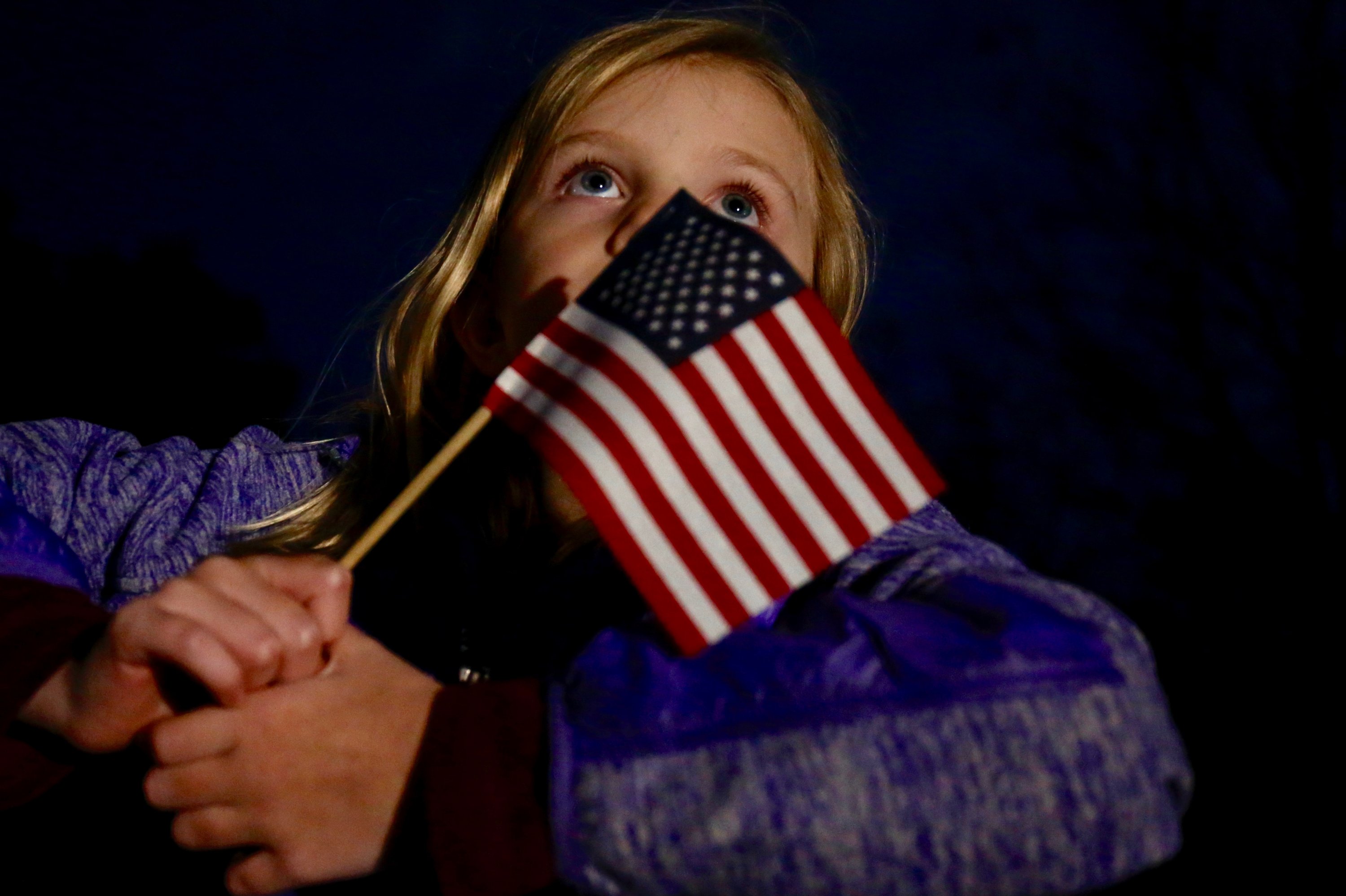 mueller-protest-kid-flag - Washingtonian