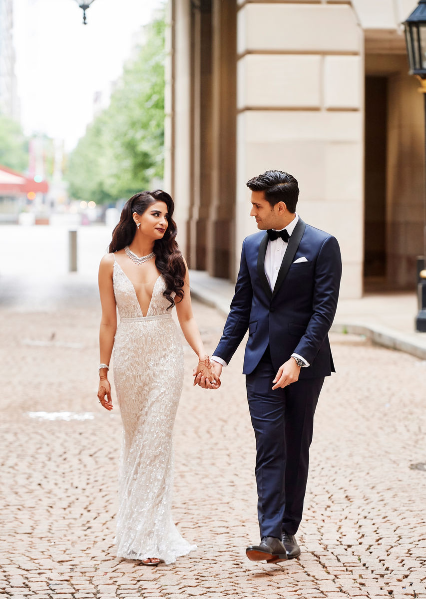 Her Berta Gown, His Ted Baker Tux: The Fashion Is Just One Swoon-Worthy  Part of This Weekend-Long Wedding - Washingtonian