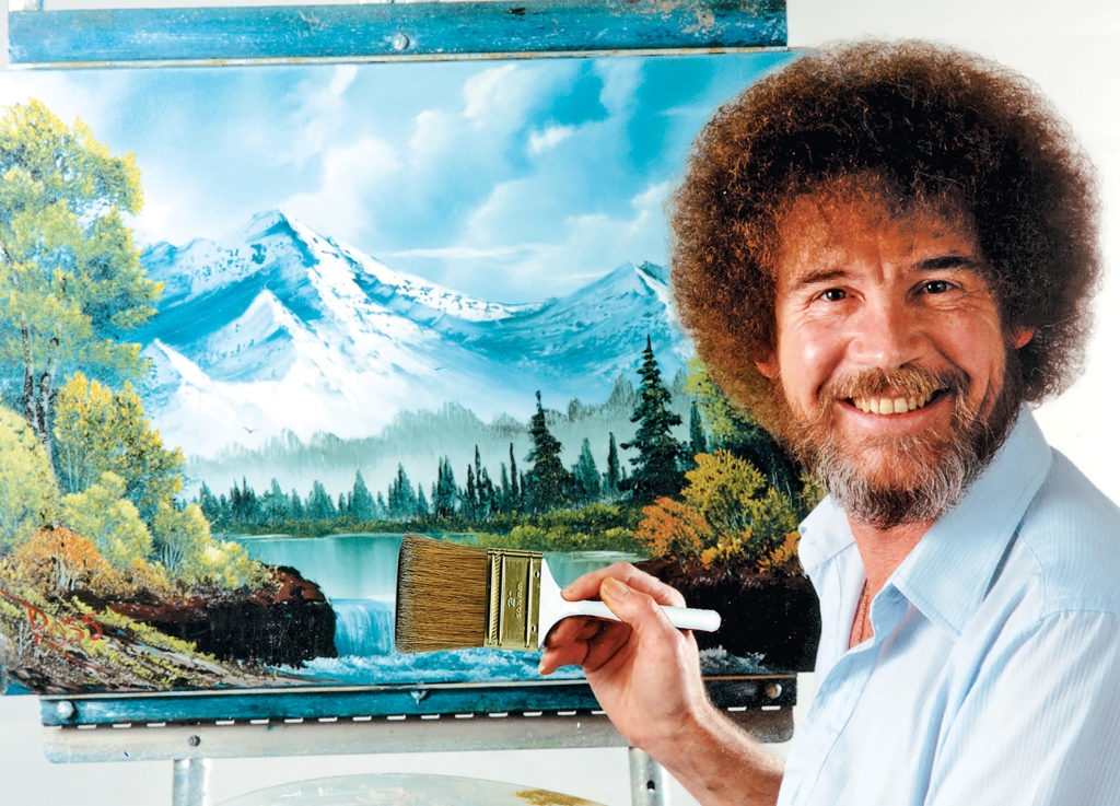  Happy Accidents An Exhibit of Bob Ross Paintings 