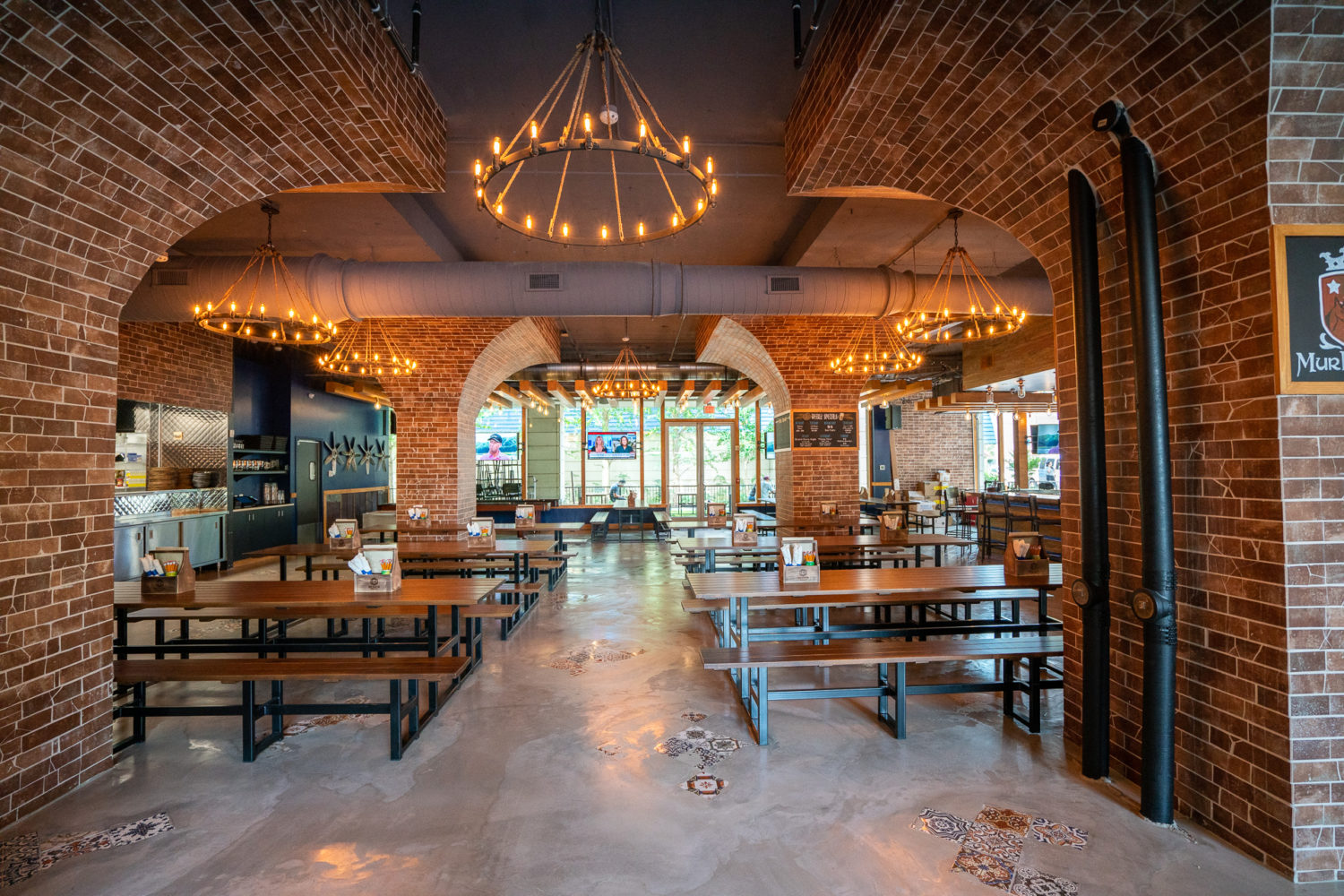 Ballston’s German Beer Hall Opens Soon With Patio Games and Cheesy Pretzels