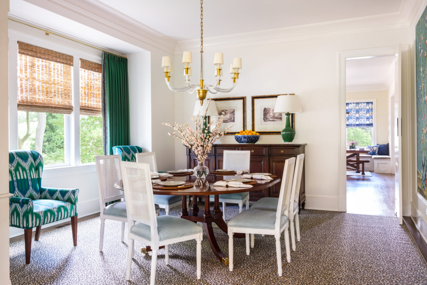 Space of the Week: A Dining Room That Shows How to Mix Patterns