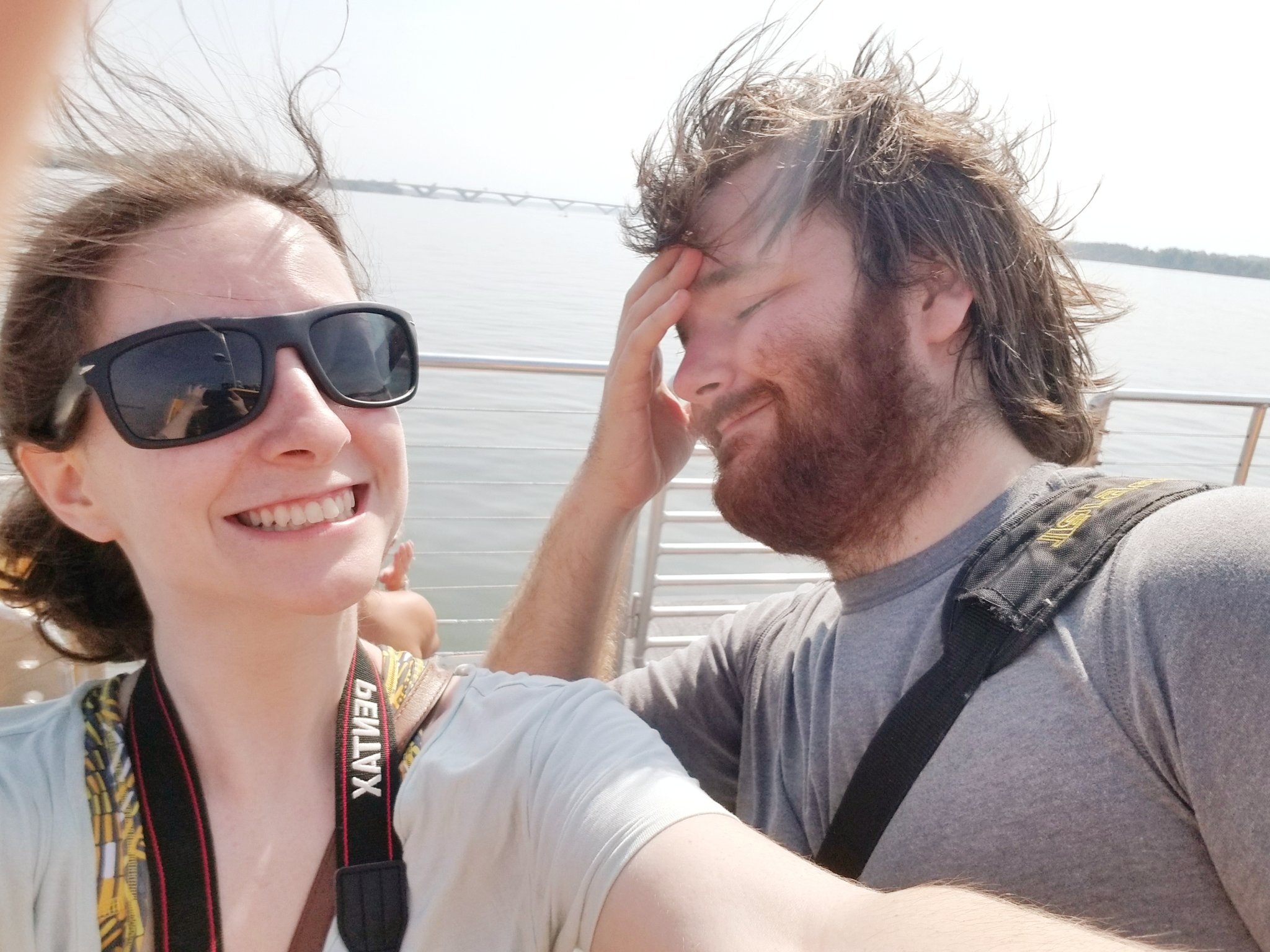 Airey-and-Miles-on-the-boat - Washingtonian