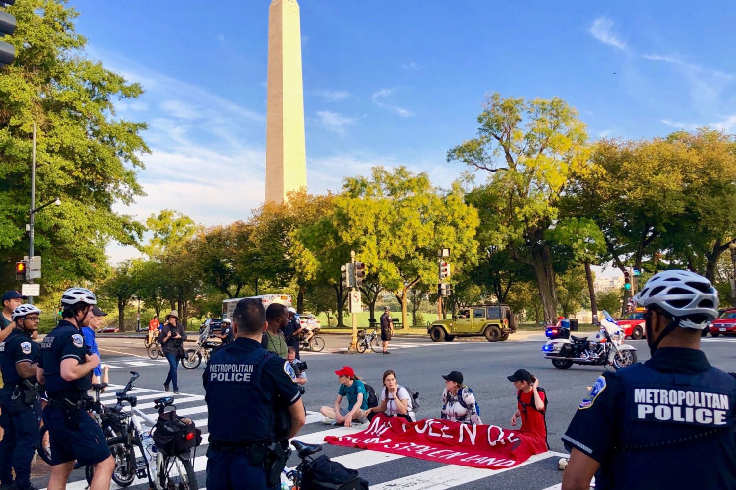 Here’s What It Was Like in the Streets When Protesters Shut Down DC