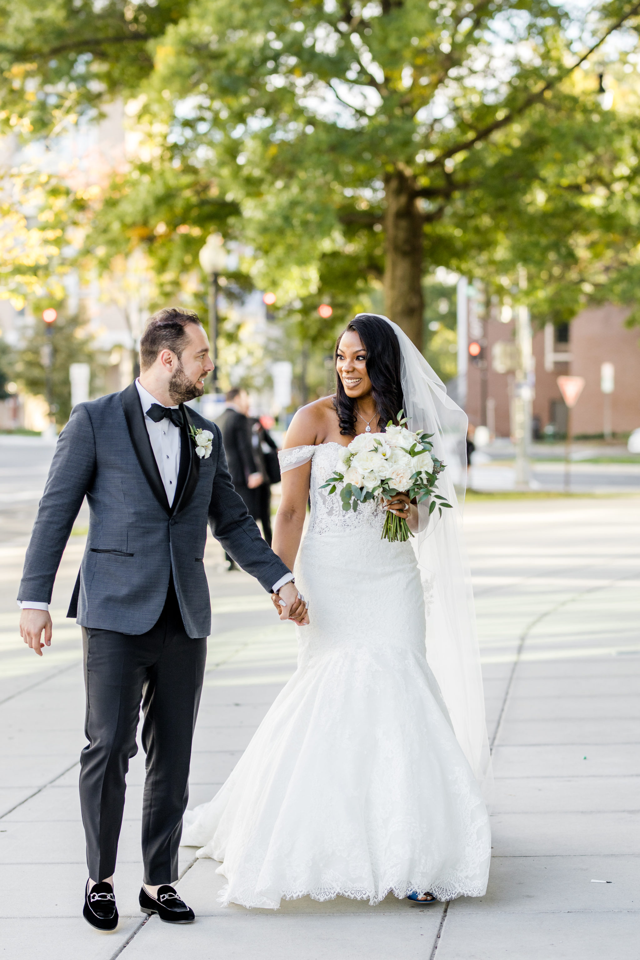 This Glitzy Big Day Is Filled With Geometric Wedding Ideas - Washingtonian