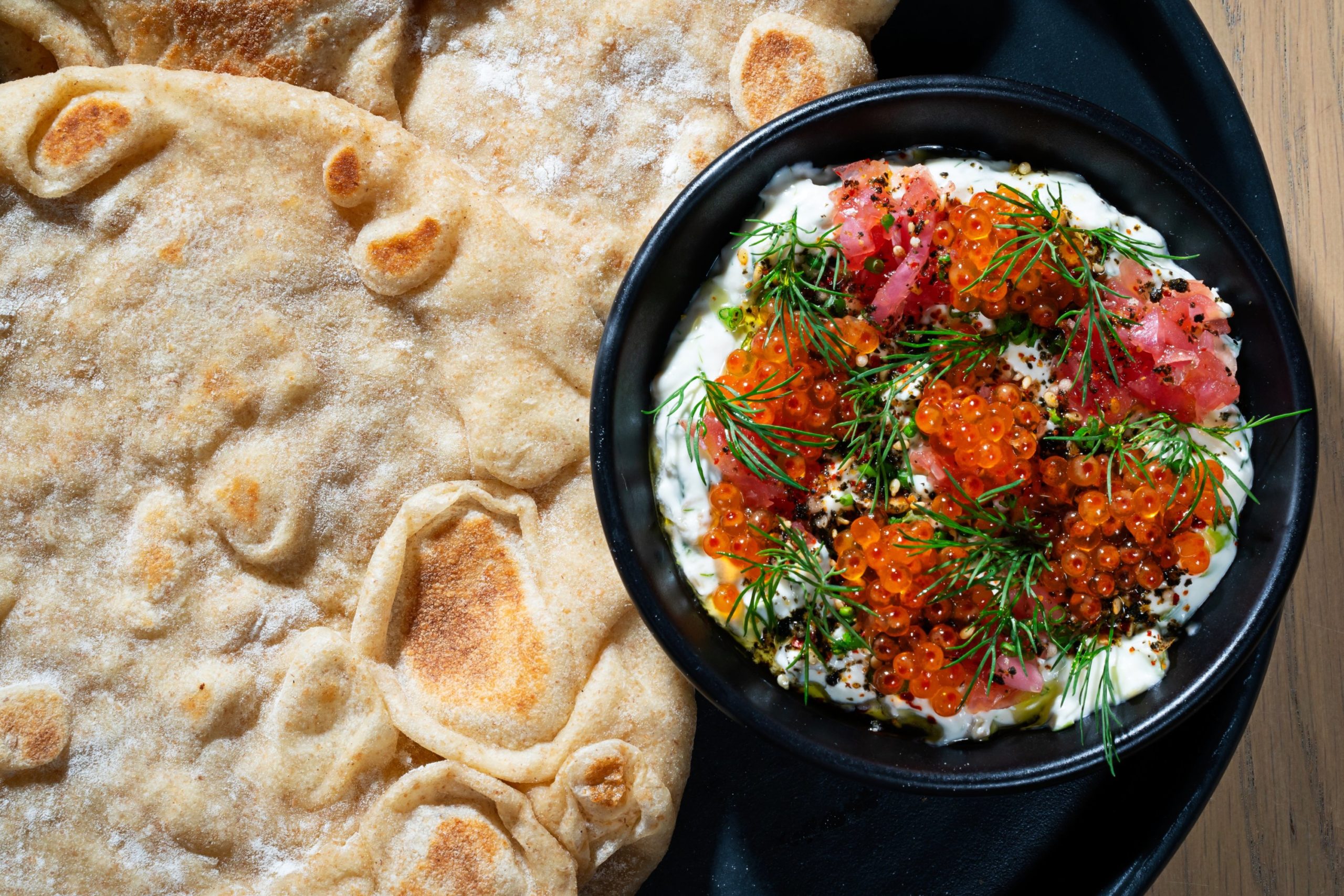 Bing Bread with Smoked Trout Dip - Washingtonian