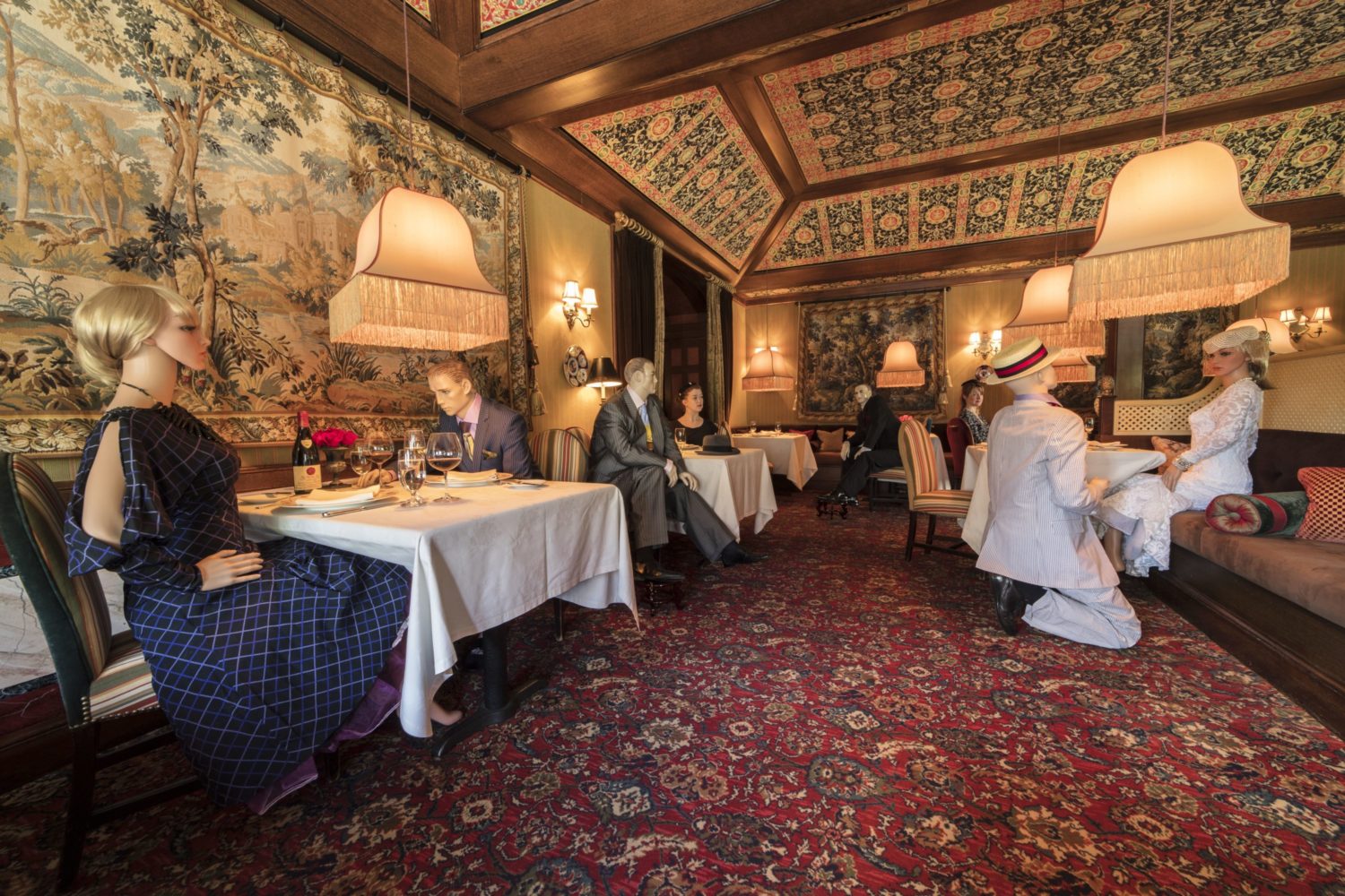 Inn at Little Washington Chef Will Fill His Socially Distanced Dining Room With Midcentury Mannequins