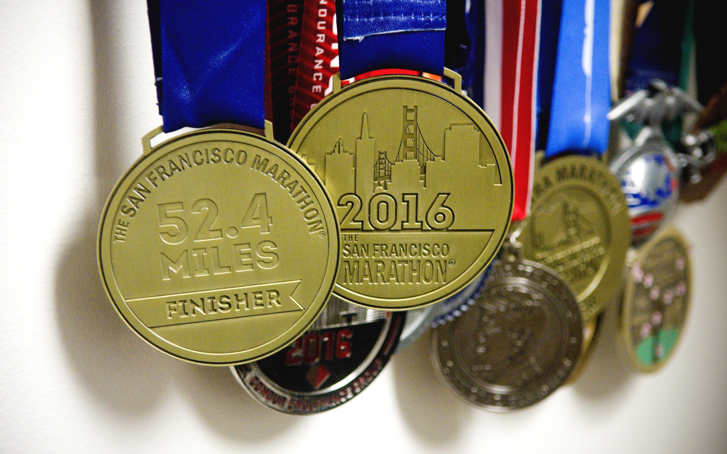 SF Marathon Finisher Medals 2016 - Washingtonian