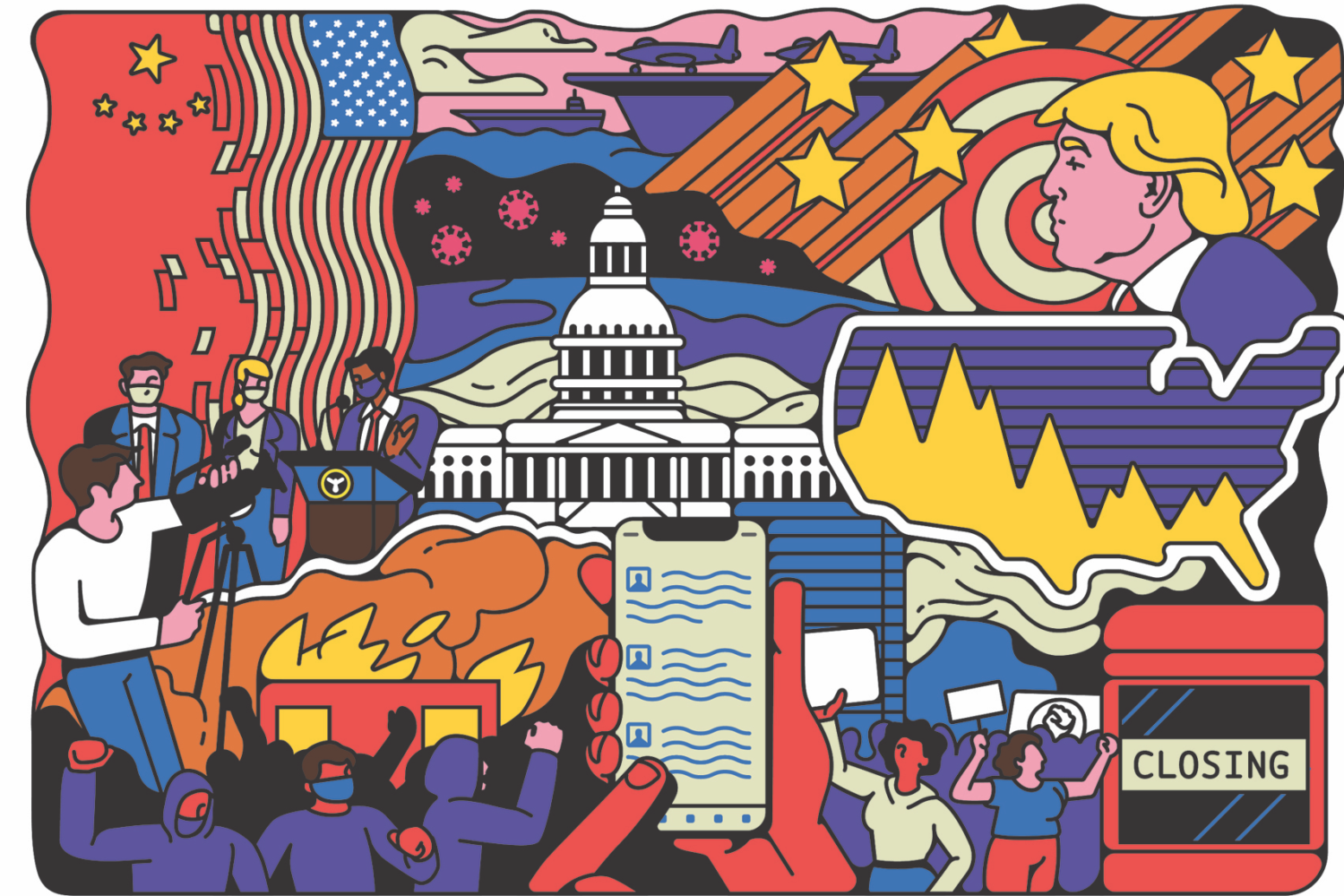 How Does the World View DC Right Now? These Startling Postcards Paint a Grim Picture.
