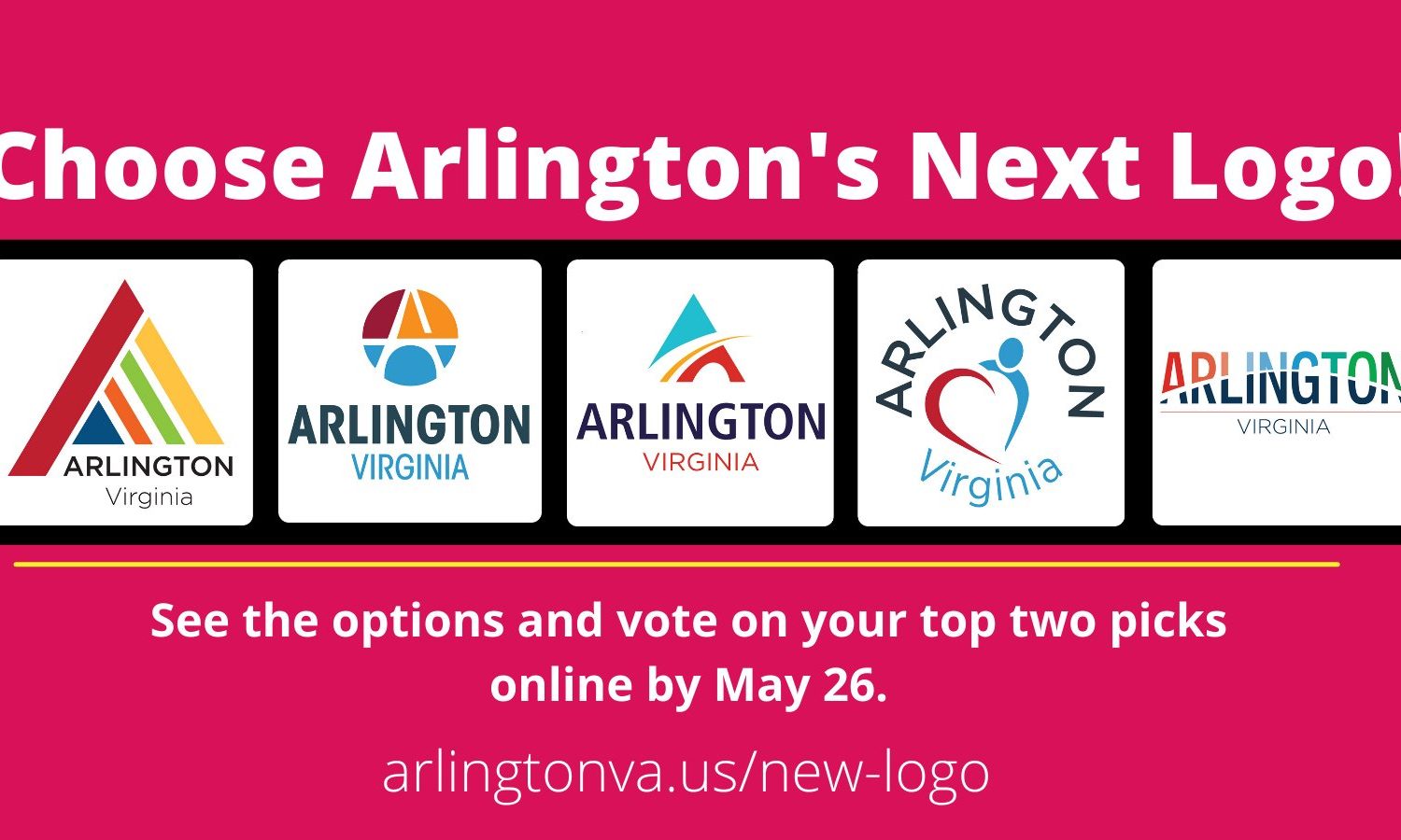 Arlington Is Rolling Out a New Logo. People Are Not Pleased With the Options.
