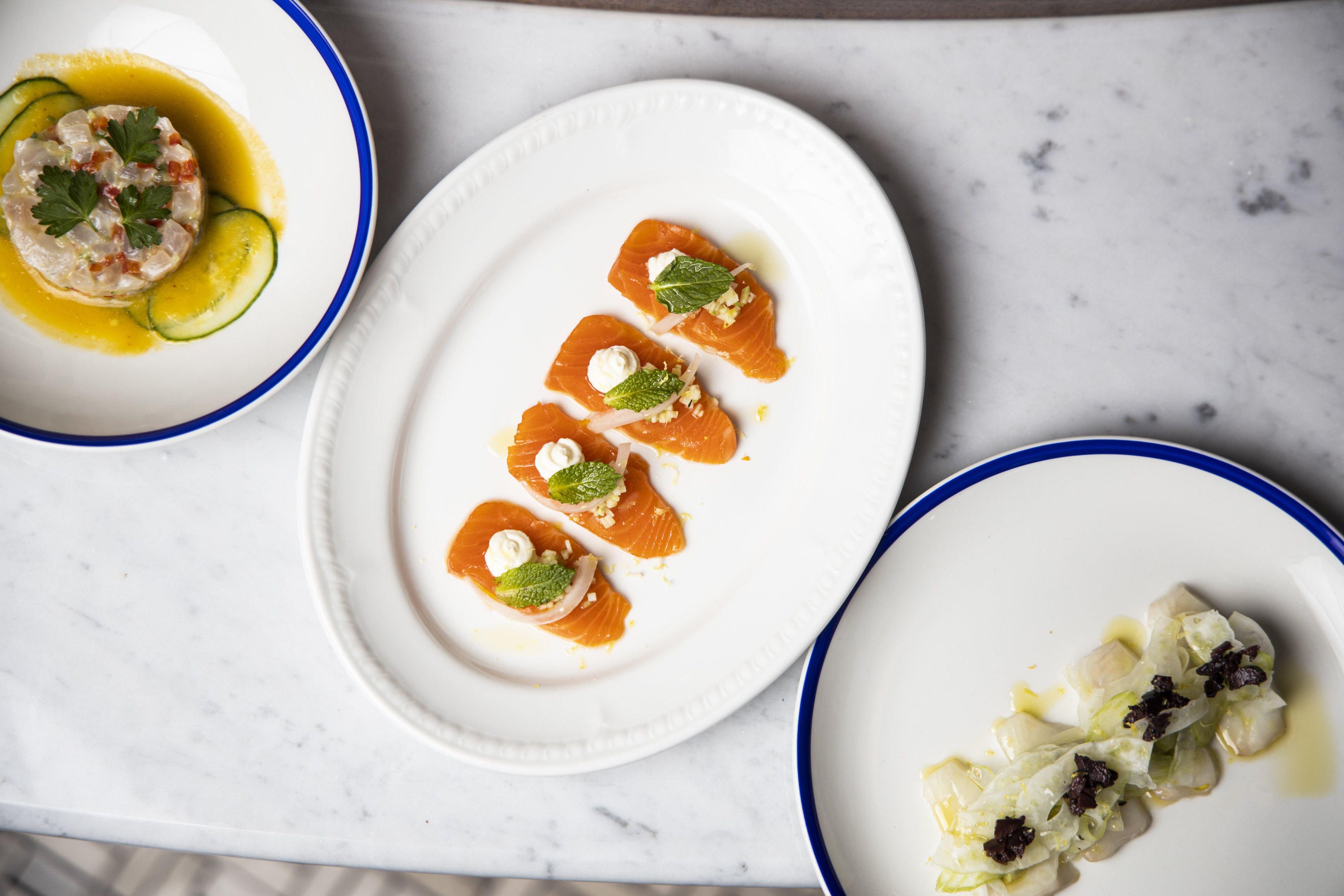 The Salt Line Ballston Crudo Assortment_Credit Jennifer Chase - Washingtonian