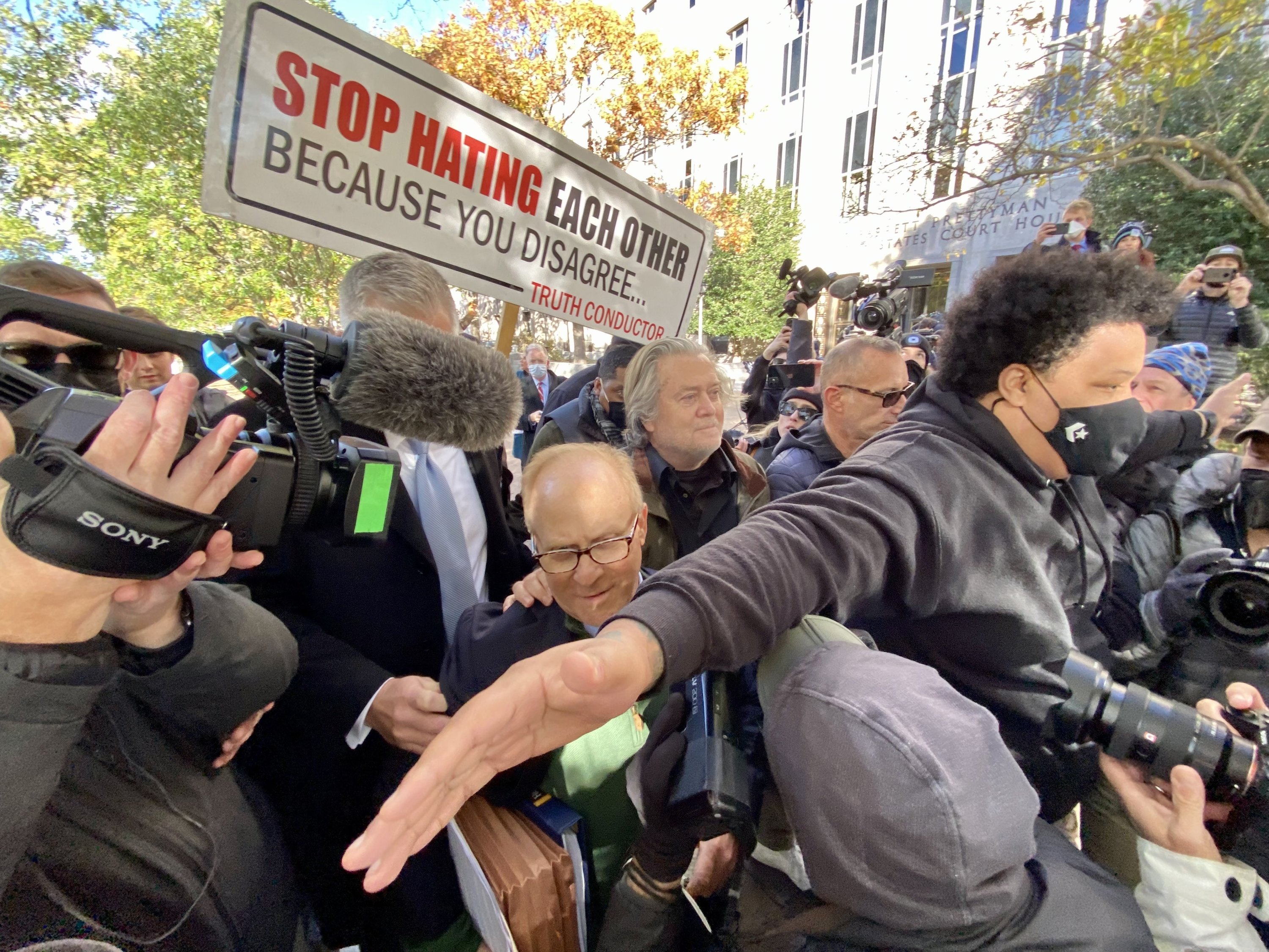 bannon mobbed november 15 2021 - Washingtonian