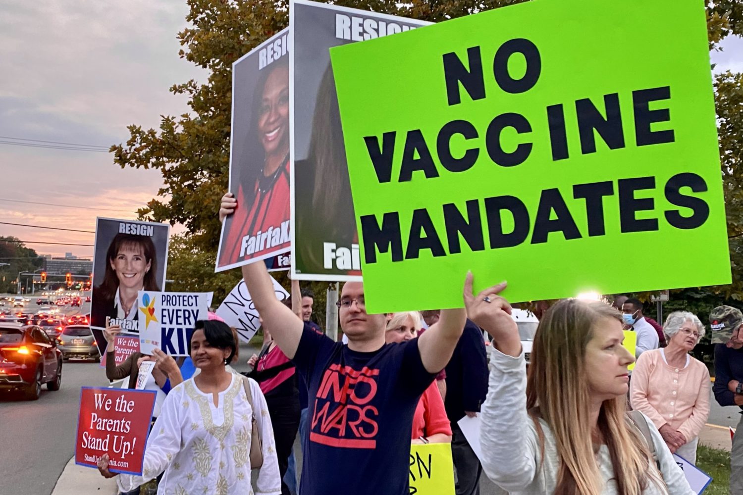 A Large Anti-Vaccine-Mandate March Is Planned for DC on January 23