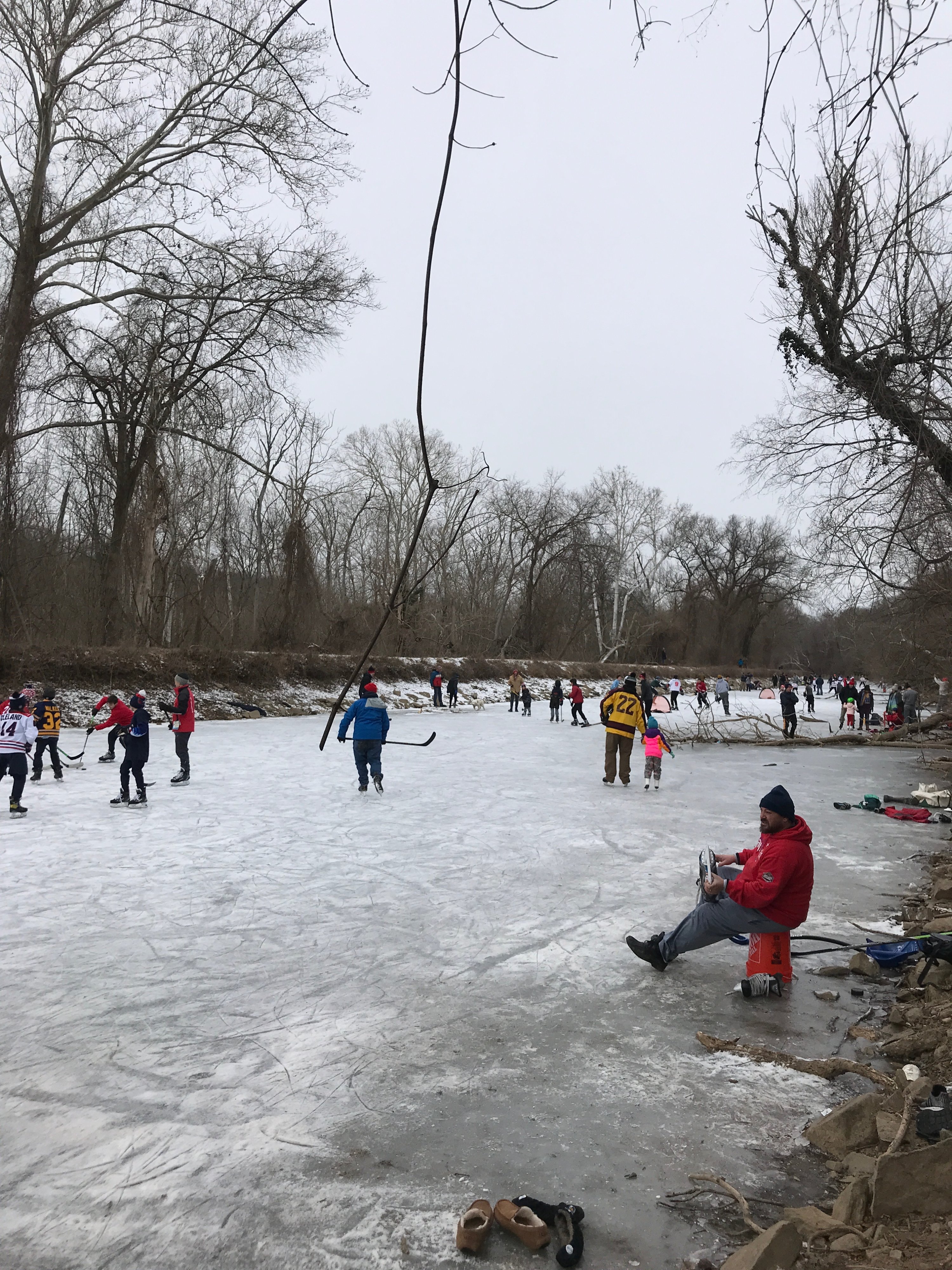 c&o pickup hockey - Washingtonian