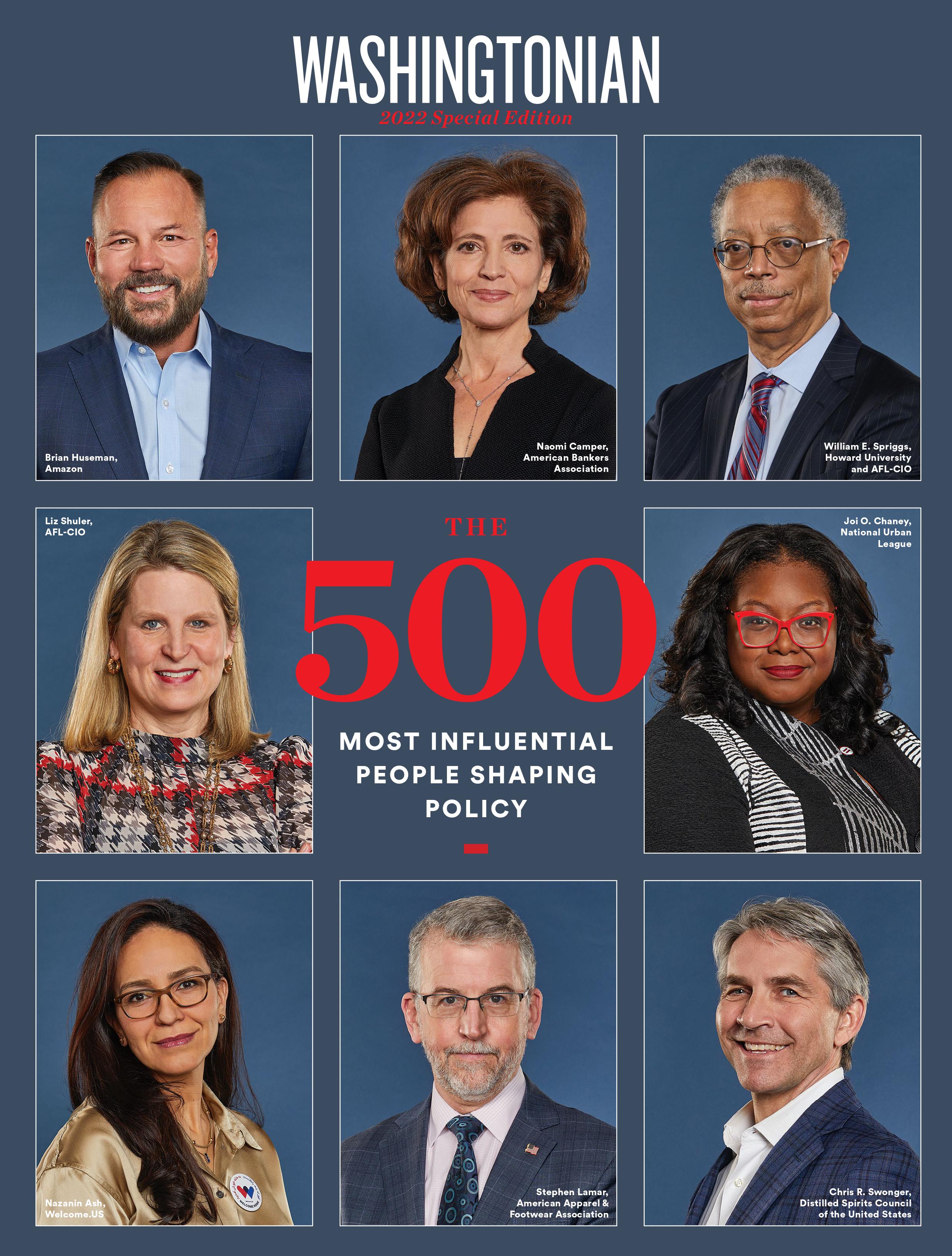 Washington DCs 500 Most Influential People image