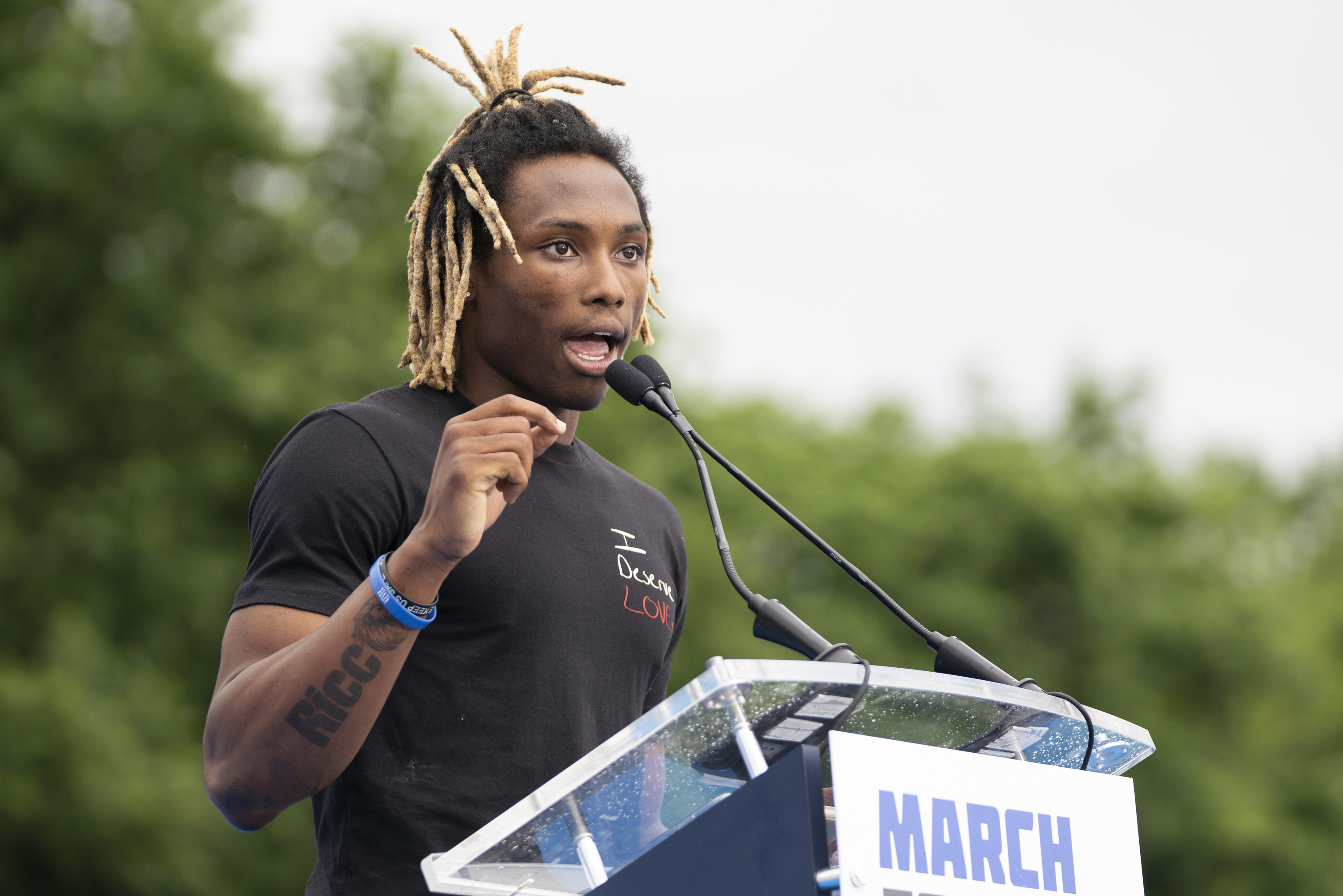 RuQuan Brown, March For Our Lives Organizer, Love1 founder - Washingtonian