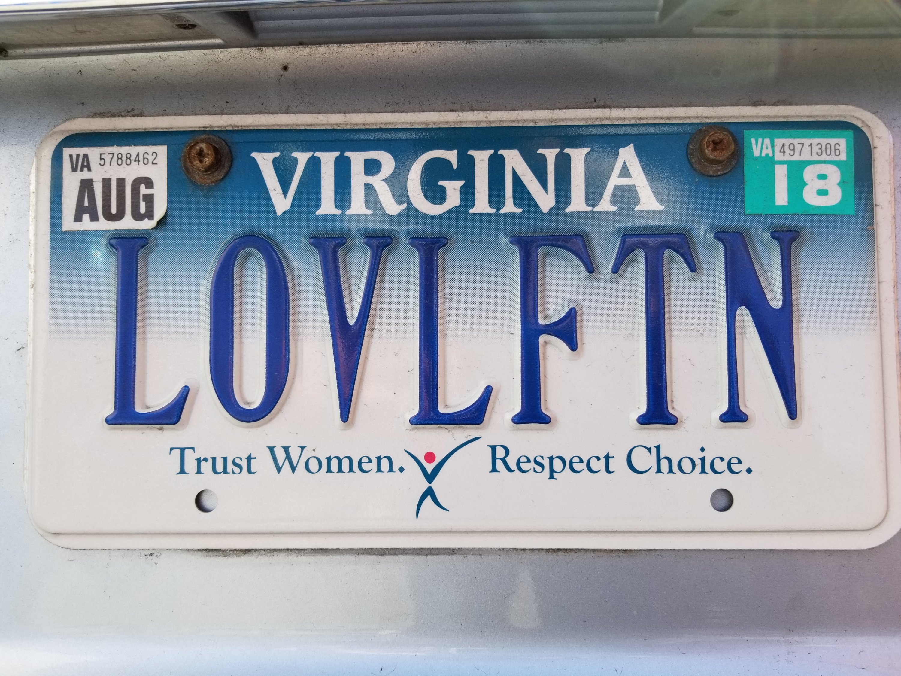 Virginia Drivers Are Buying More Pro-Choice License Plates