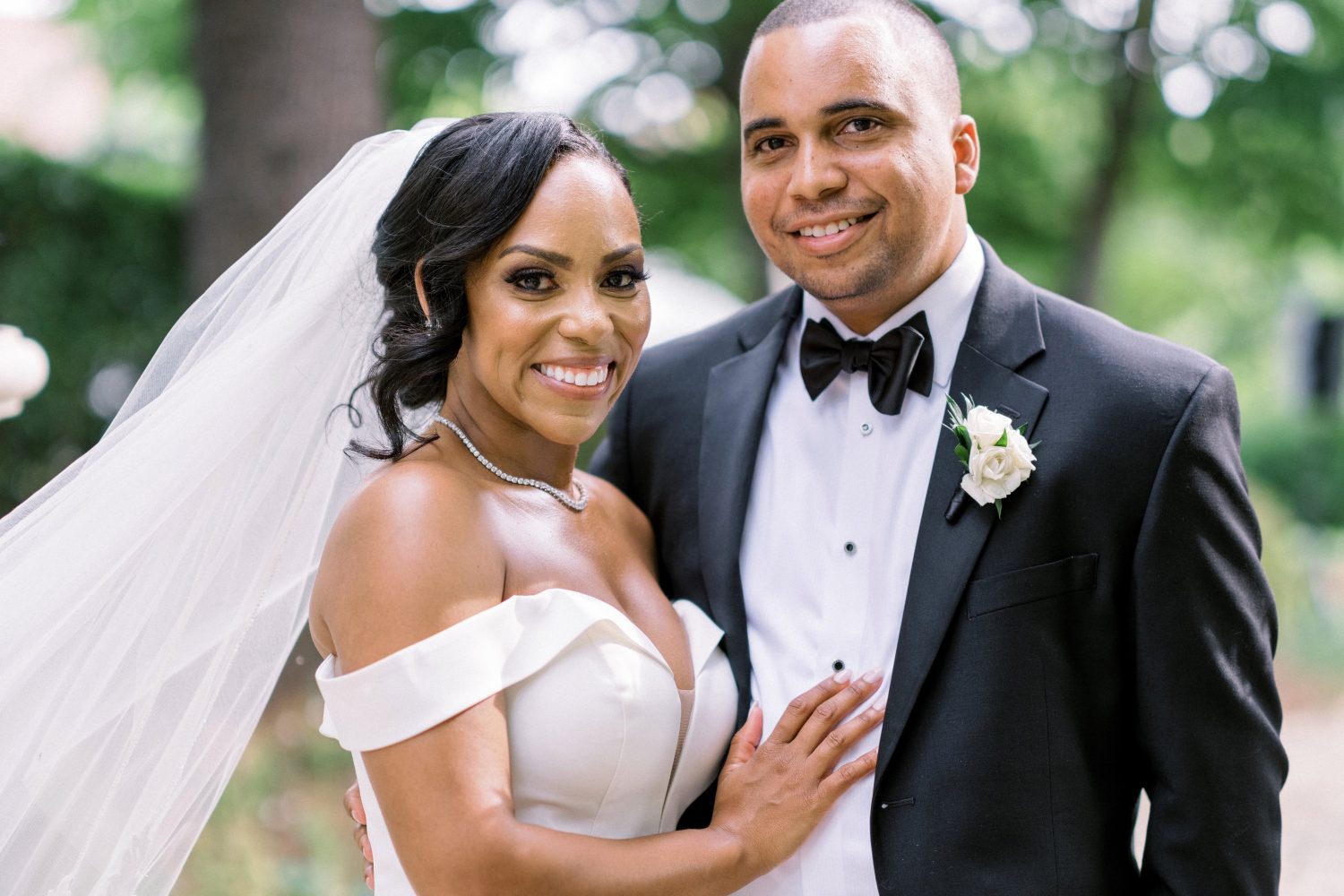 A Green, White, and Gold Wedding at Meridian House